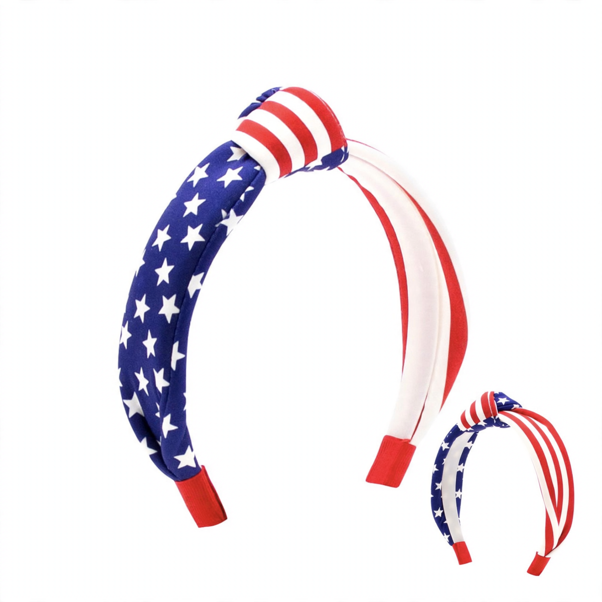 Patriotic Print Knot Headband