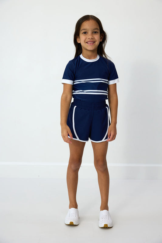 Super Short No Liner - Navy lifestyle 2