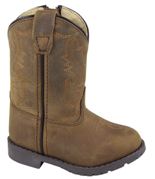 Hopalong Boot Brown Oil Distress