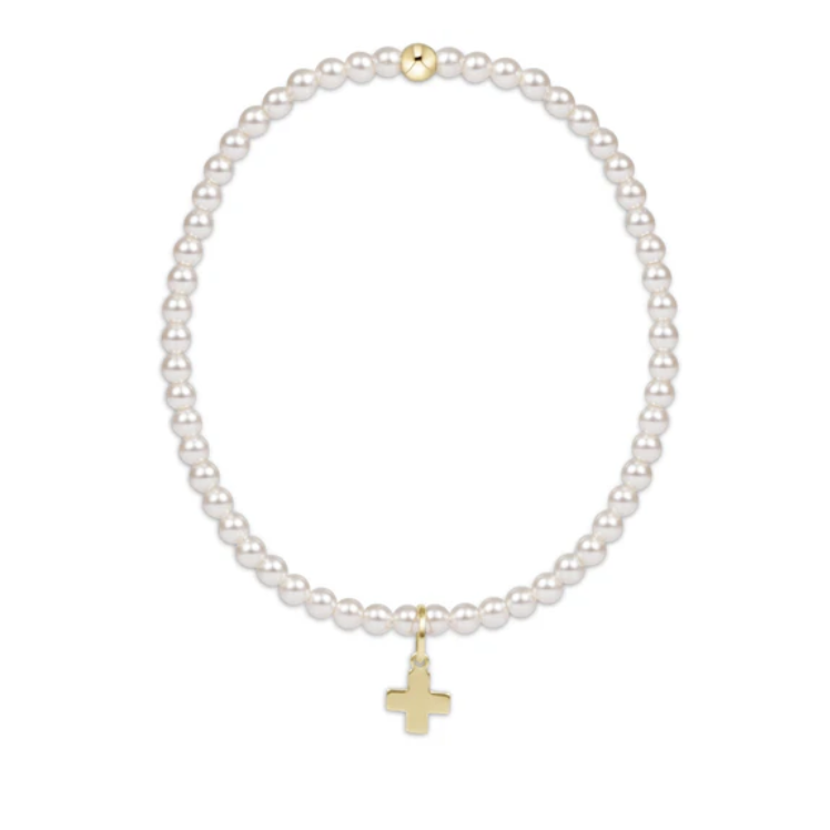 Egirl Classic Pearl 3mm Bead Bracelet