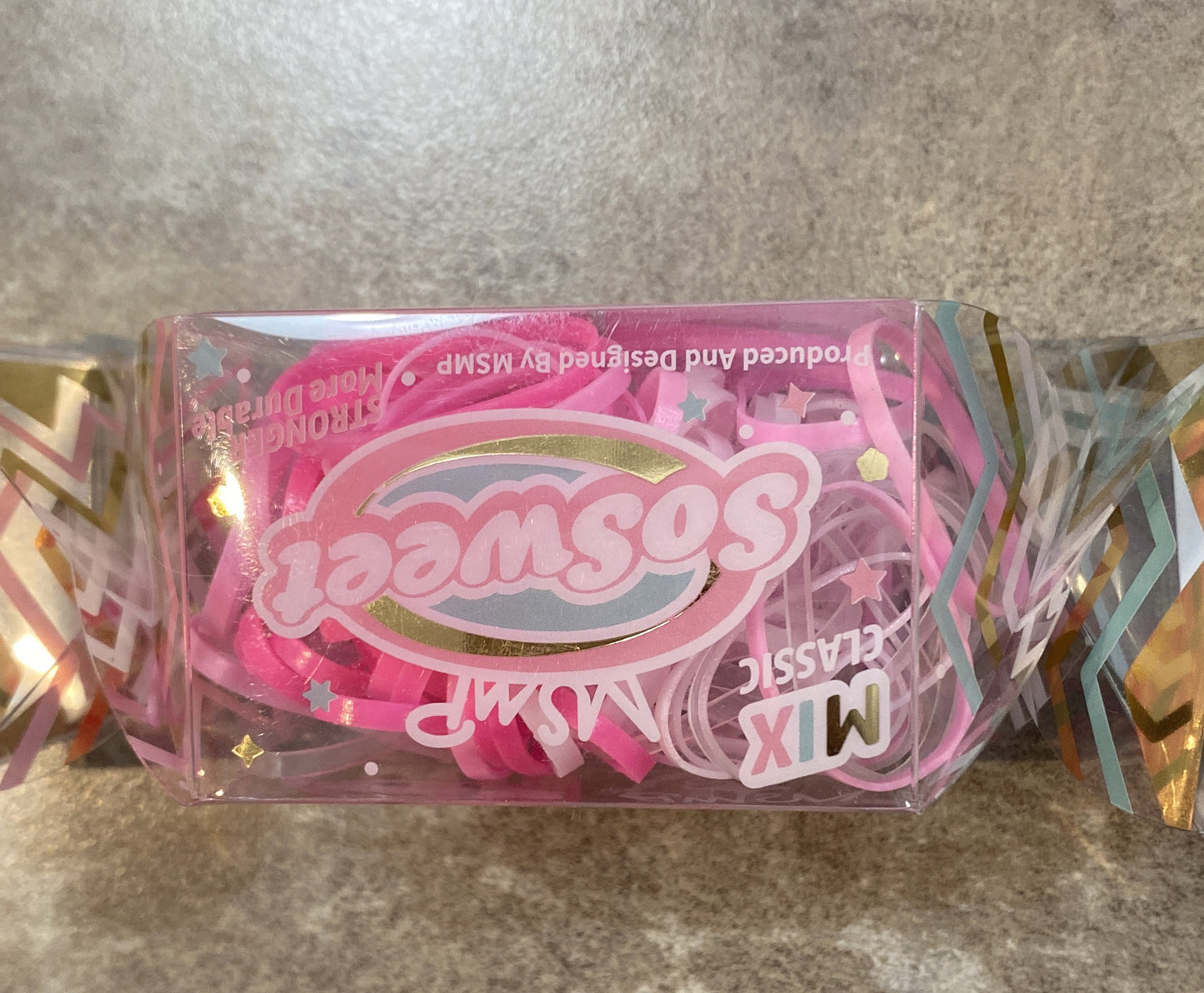pink hair bands