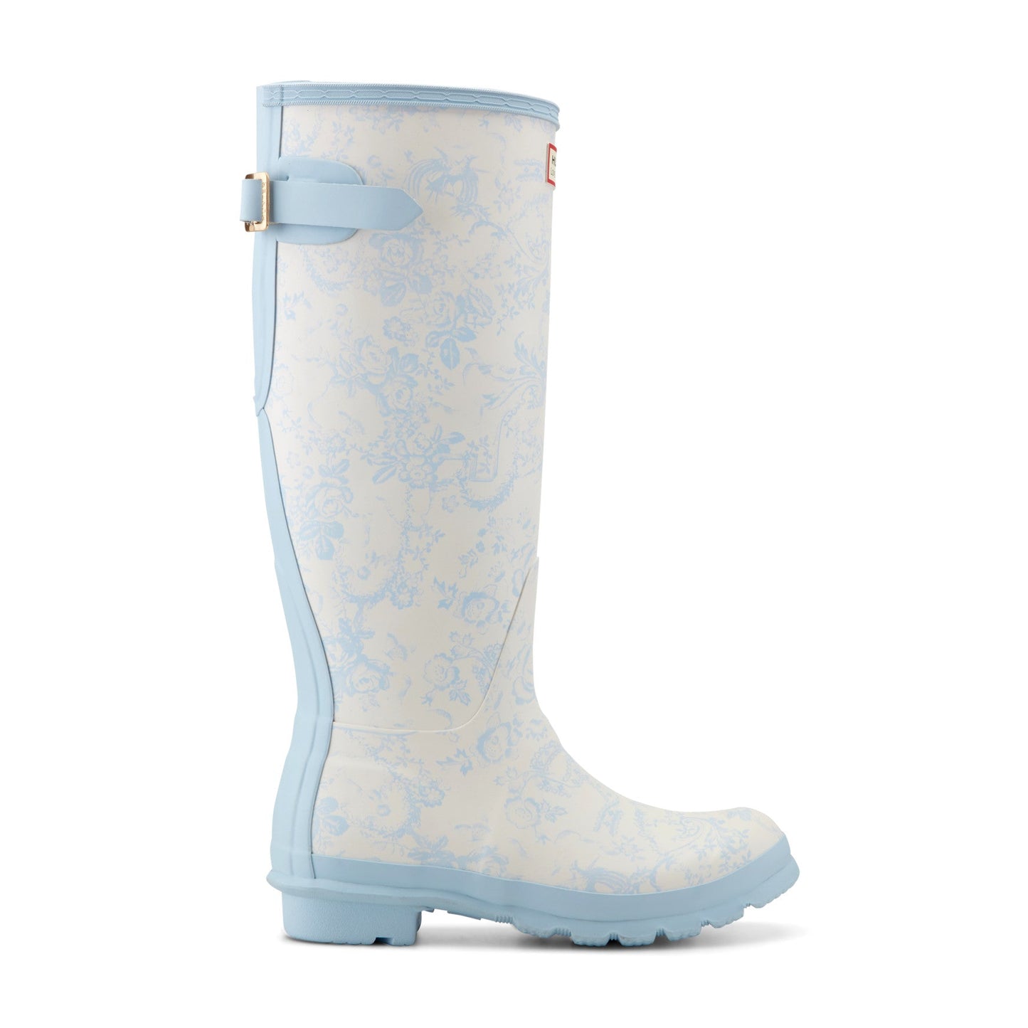Hunter x LoveShackFancy Light Blue front profile clean product view