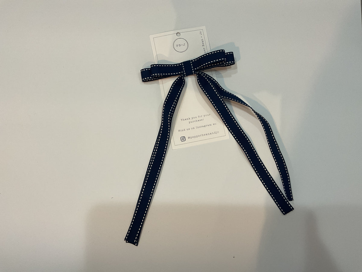 Ribbon Bows-Stitched