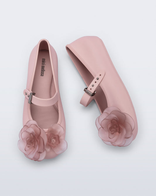 Mini Melissa Soft Ballerina Petals in Pink