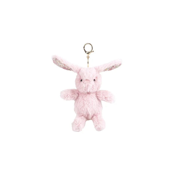 Mon Ami Rosie Bunny Plush Bag Charm