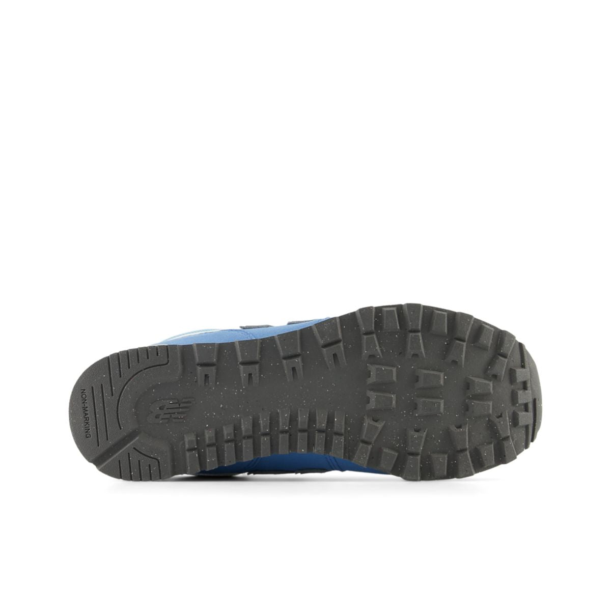 New Balance 574 Core Lace Big Kids, Blue/White, GC574RCA, outsole view