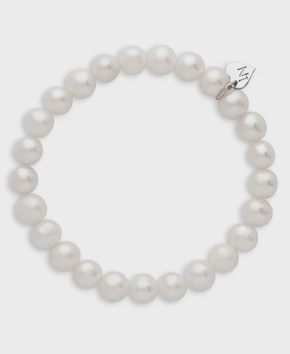 Freshwater Pearl Strand Stretch Bracelet