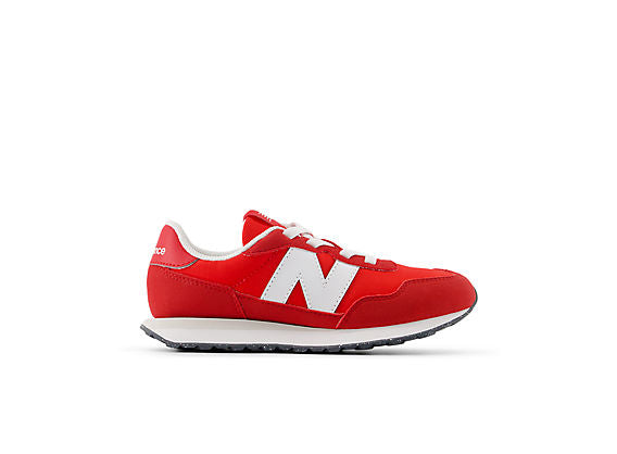 New Balance 237 Bungee - Red White, White with True Red (PH237HR)