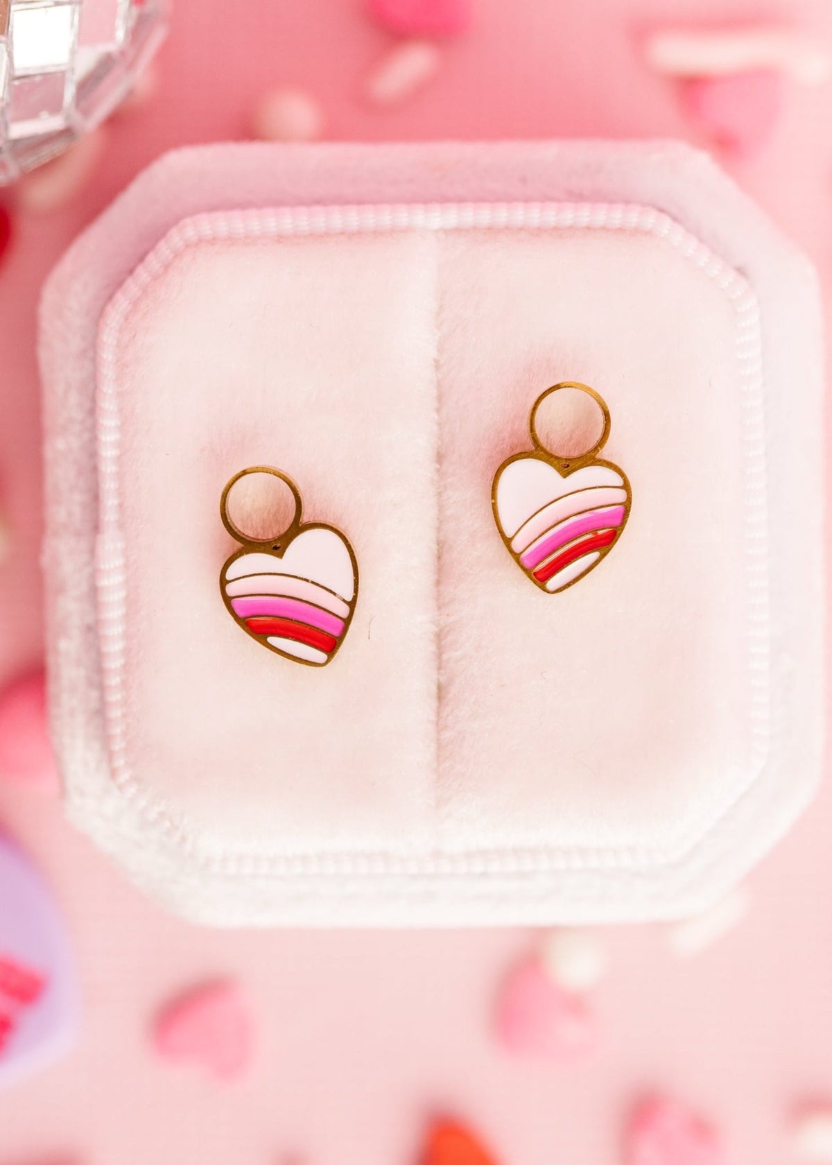 Rainbow Charm - Rainbow Heart