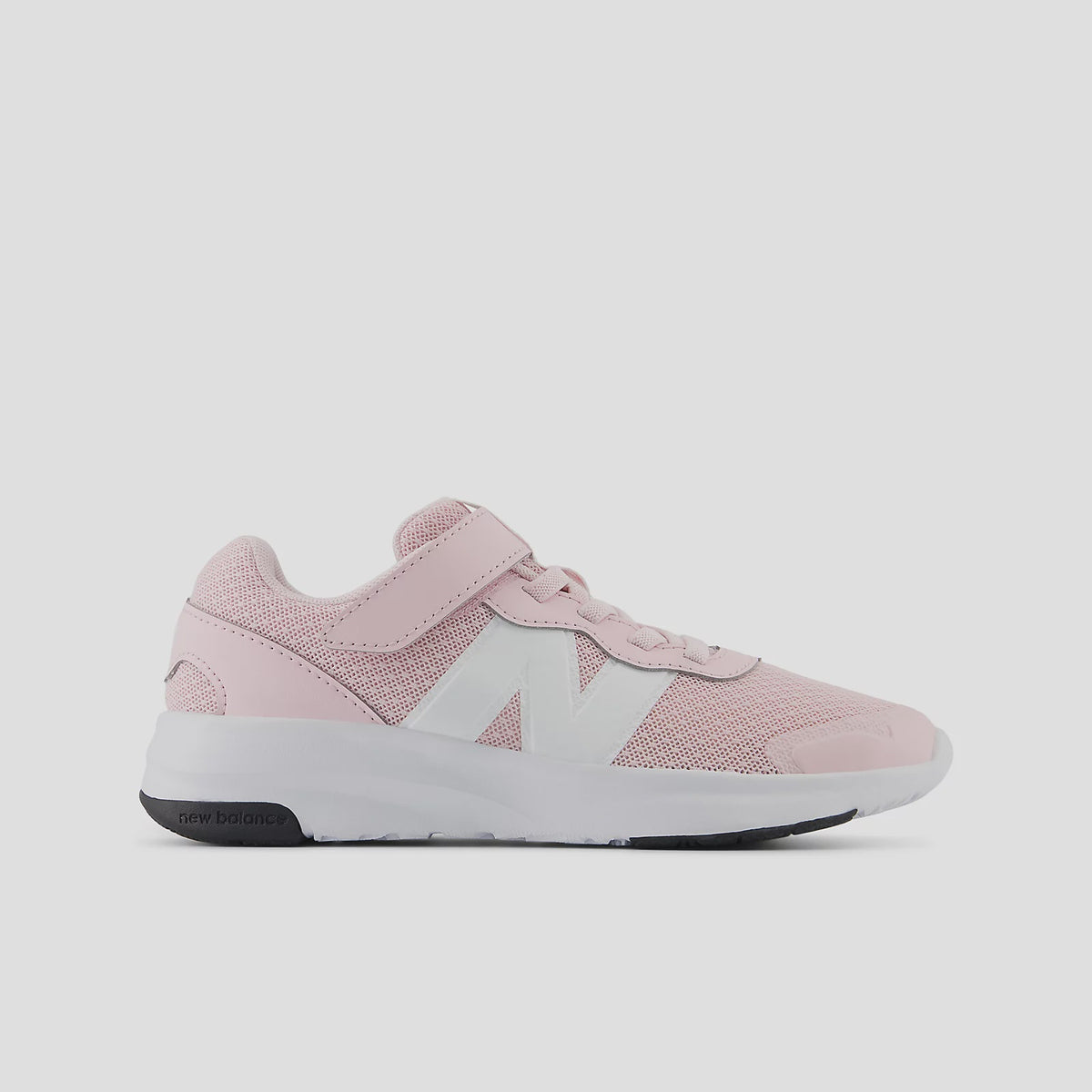 New Balance 578v1 Bungee Lace with Top Strap-PT578PK Pink White Color Baby Shoes