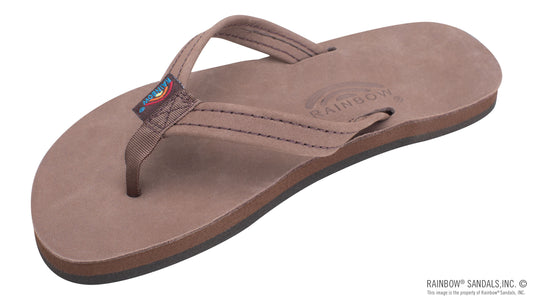 Rainbow Kids Premier Leather 1/2-inch Narrow Strap - Expresso
