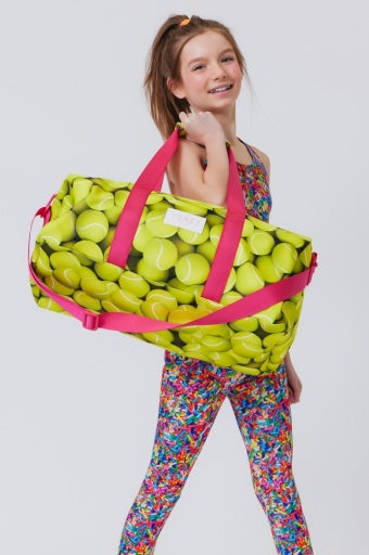DUFFLE BAG IN TENNIS BALLS