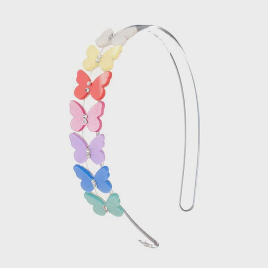 Butterflies Spring Colors Headband