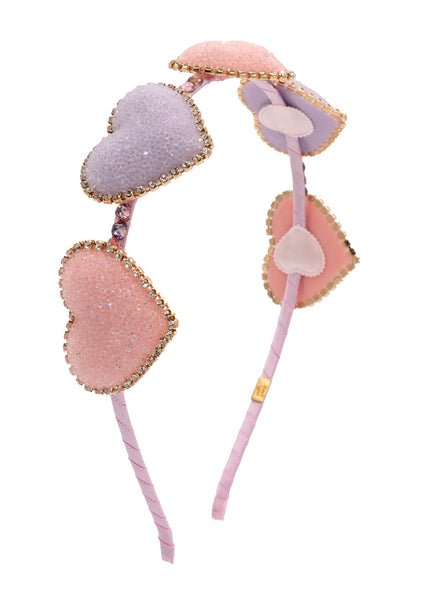 Glitter Heart Halo Headband