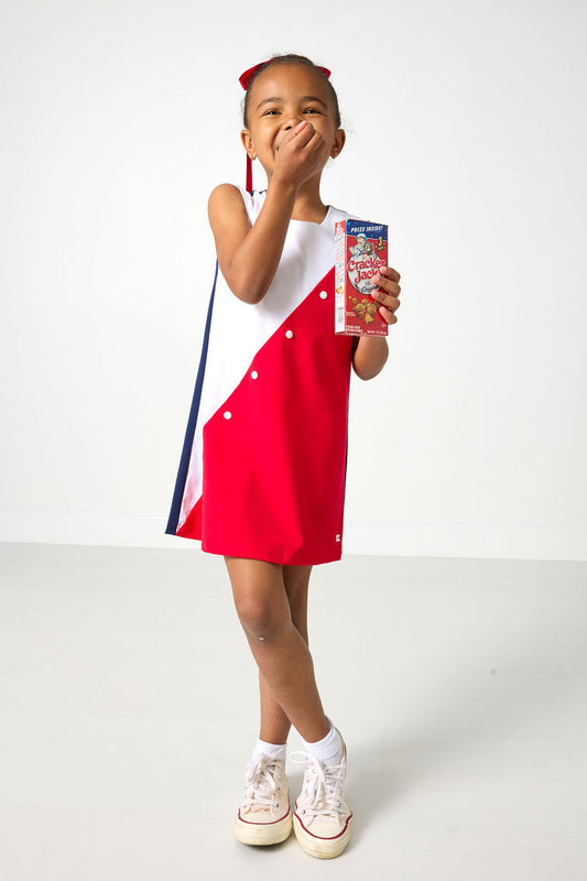 Red Split Play Dress (2)