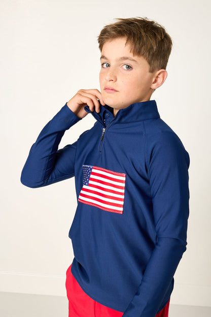 Half Zip - Old Glory (3)