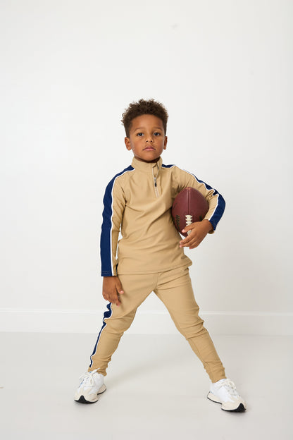 Half Zip - Khaki (2)