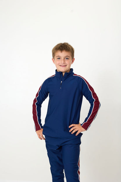 Half Zip - Navy (2)