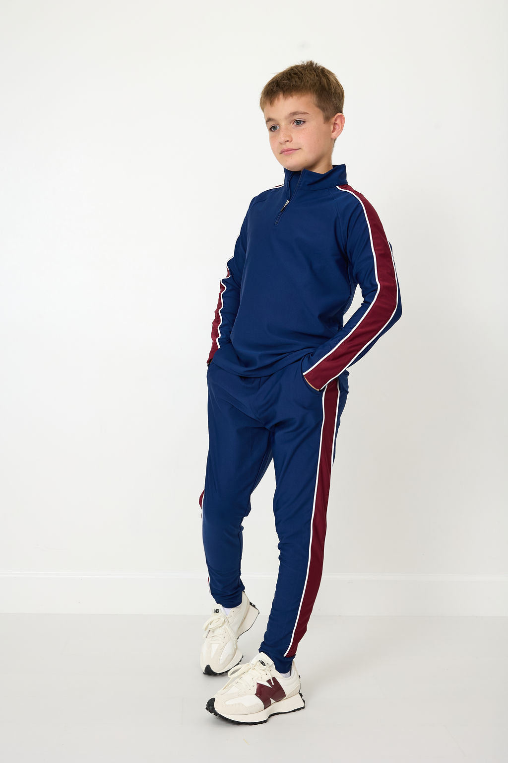 Half Zip - Navy (3)