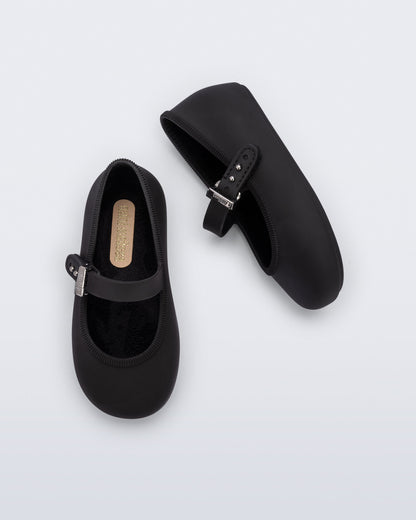 Mini Melissa Soft Ballerina (Baby) - Black-BK635 (3)