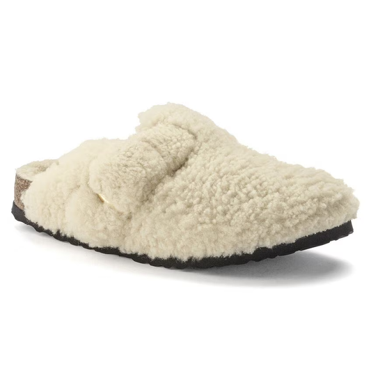 Birkenstock Boston Big Buckle Shearling Teddy