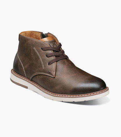 Florsheim Vibe Jr. 16701-215 Brown chukka boot — front angle