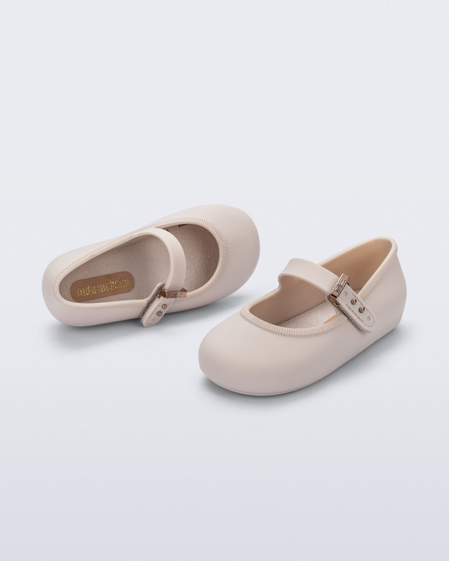 Mini Melissa Soft Ballerina (Baby) - Beige-BK647 (2)