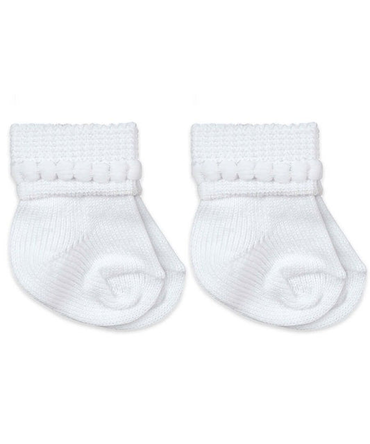 Baby Bubble Bootie Socks - 2 Pair Pack