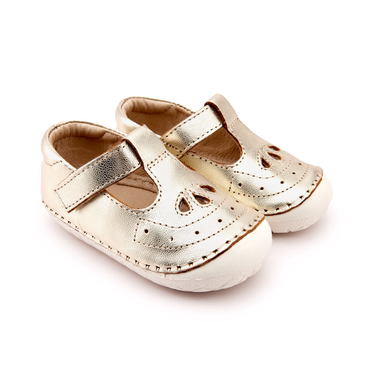 Royal Pave - Gold/White Sole