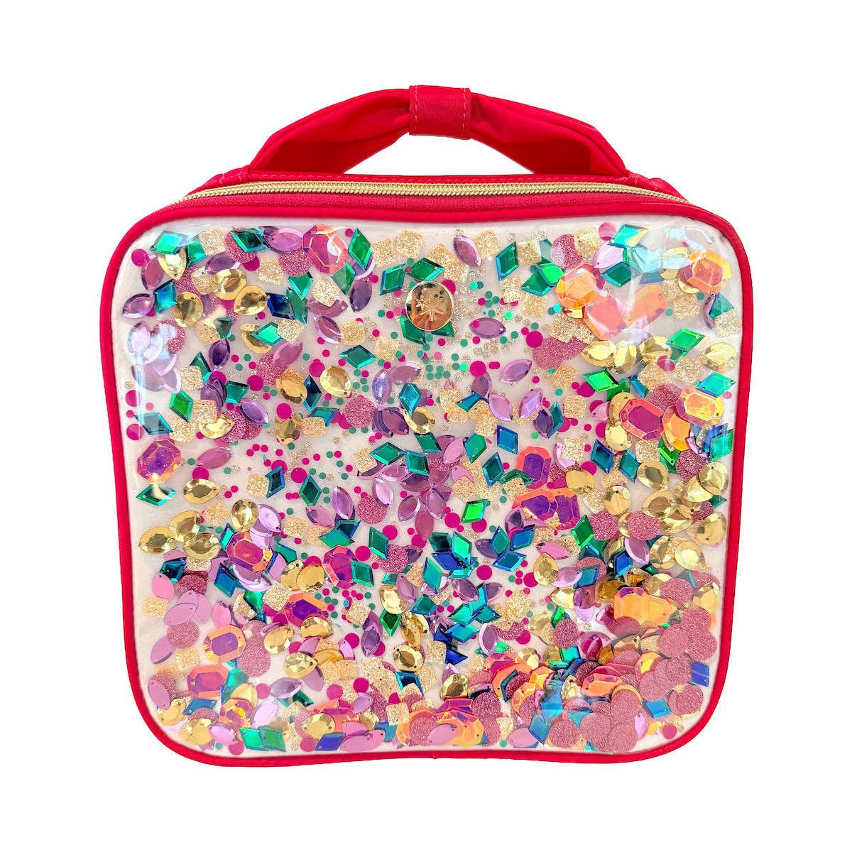 "Audrey" Bows & Jewels Confetti Lunch Box