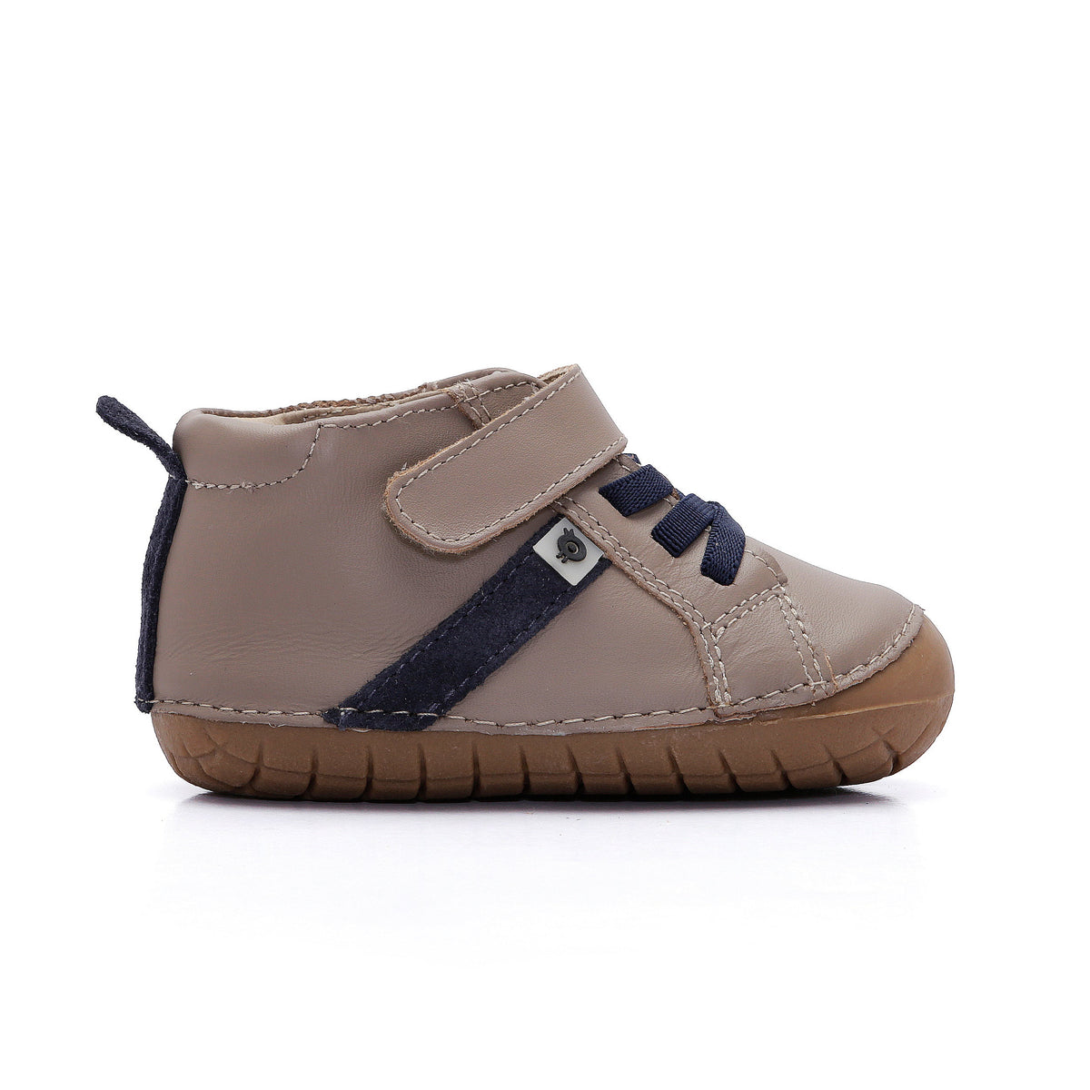 Old Soles 4129 ROADWAY PAVE in Taupe/Navy Suede