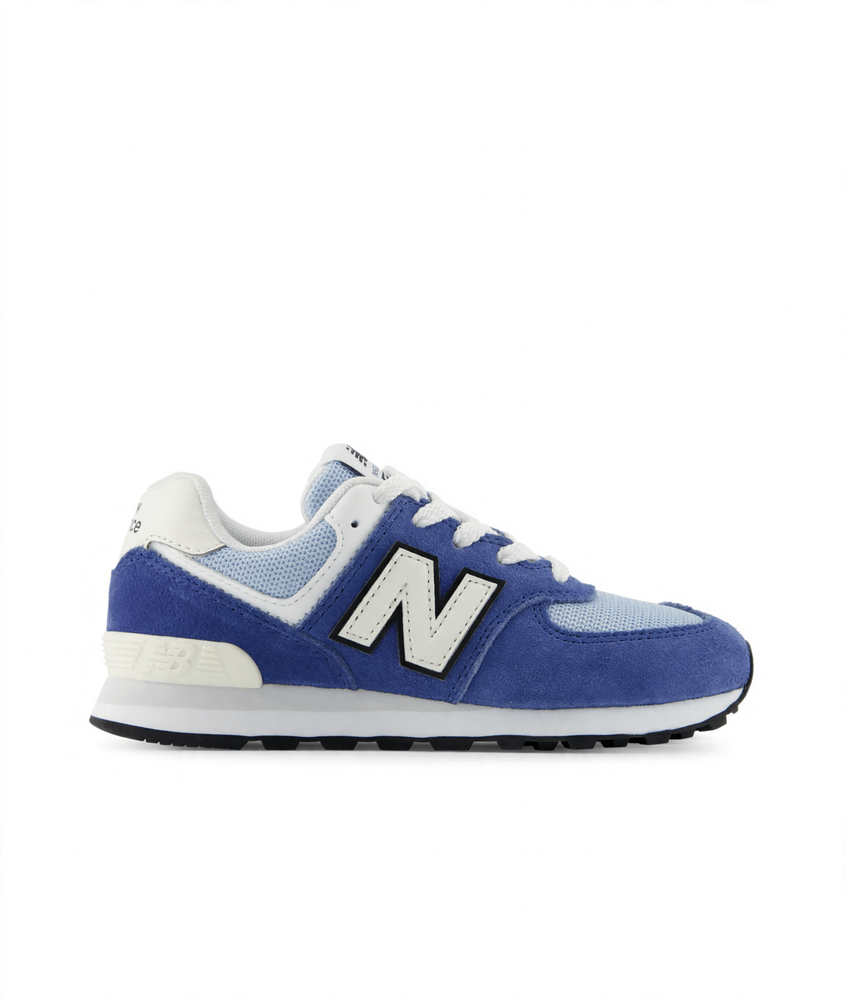 574 Core Lace (Little Kids) M - Blue Grey