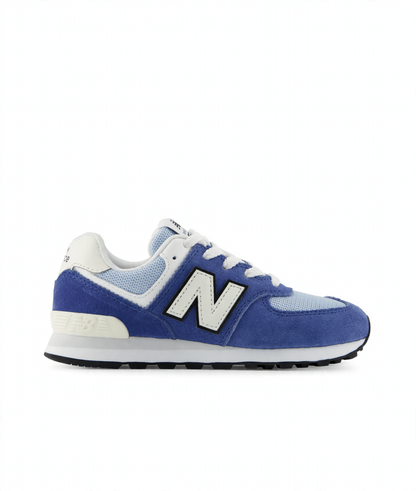 574 Core Lace (Little Kids) M - Blue Grey