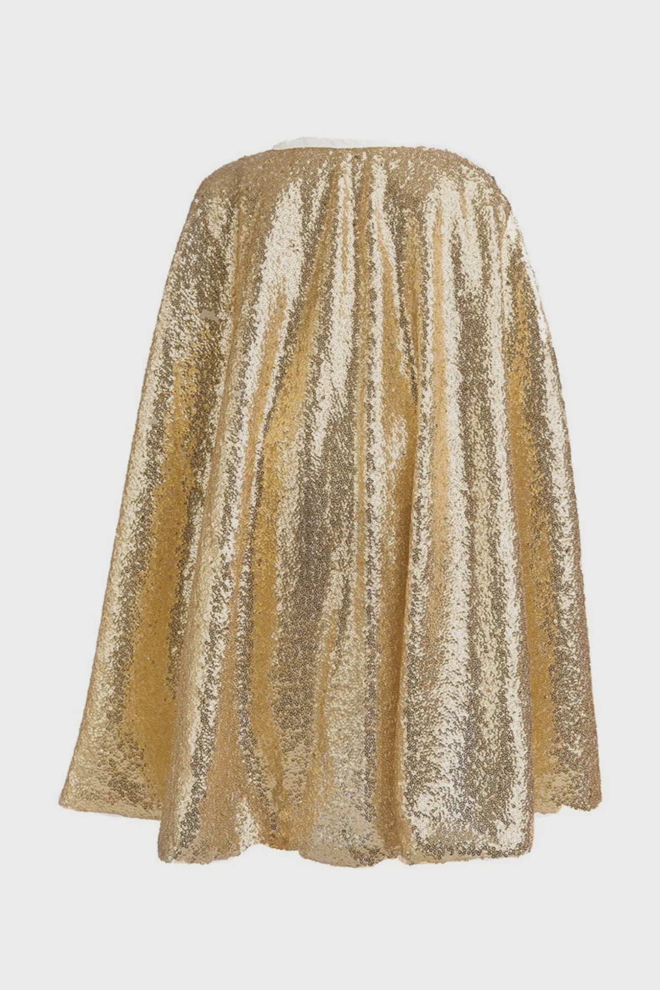 Gracious Gold Sequins Cape