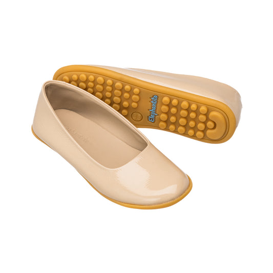 Bare Ballerina Flat - Beige