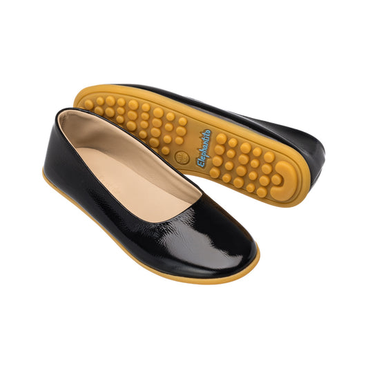 Bare Ballerina Flat - Black