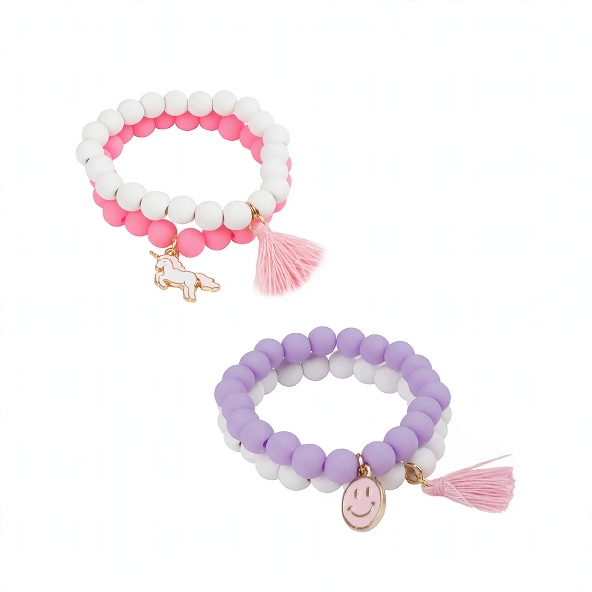 Pretty Pastel Soft Touch Bracelet Set - 84104