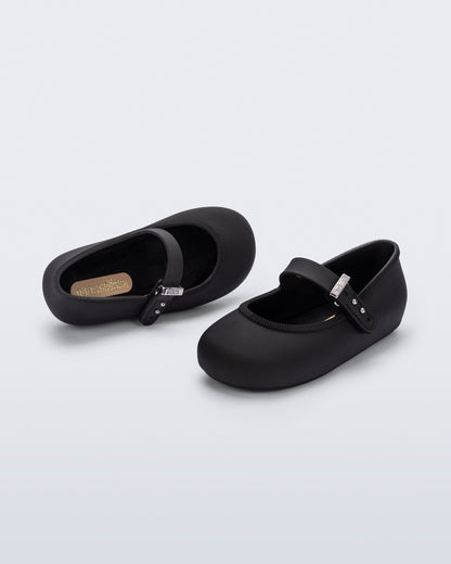 Mini Melissa Soft Ballerina (Baby) - Black-BK635 (2)