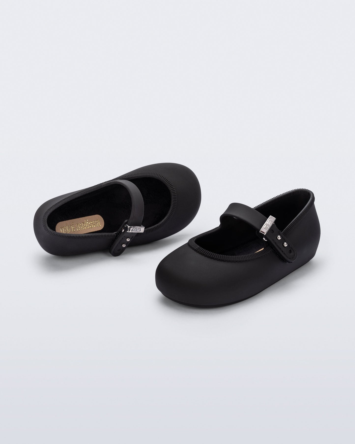 Mini Melissa Soft Ballerina (Baby) - AX036-Black (2)