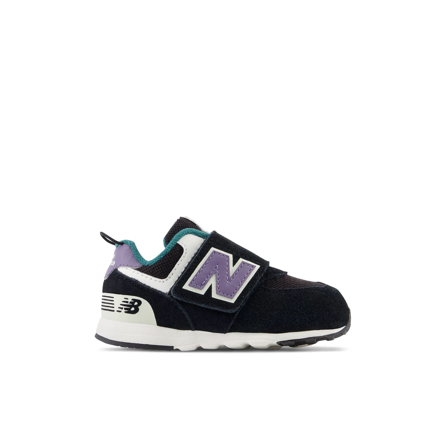 574 new-b Hook & Loop - NB Navy/White