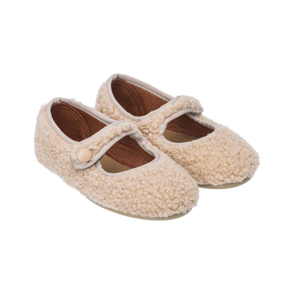 Shearling Mary Jane | Beige | 900 FW2026 | featured-1