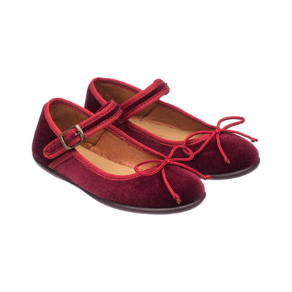 Elis Velvet Ballerina | Garnet | 9020 FW2026 | featured-1