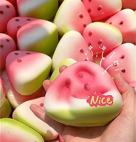 Watermelon Slice Slow Rising Squishy