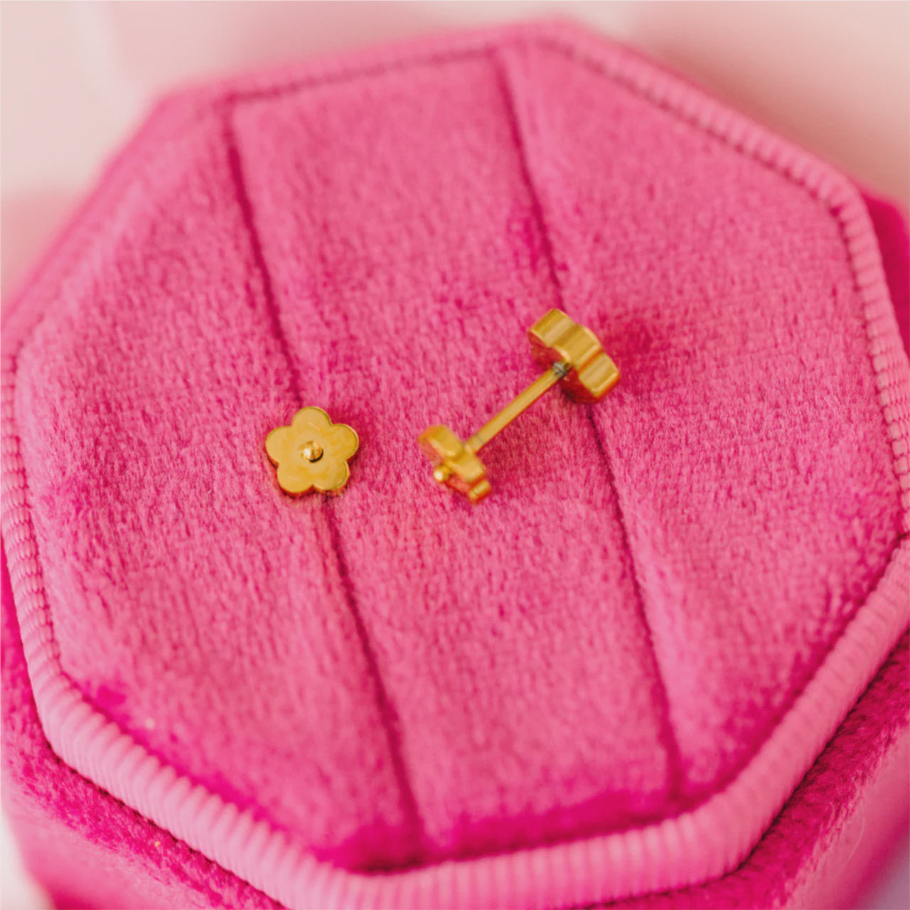 Tiny Classic Flower Studs