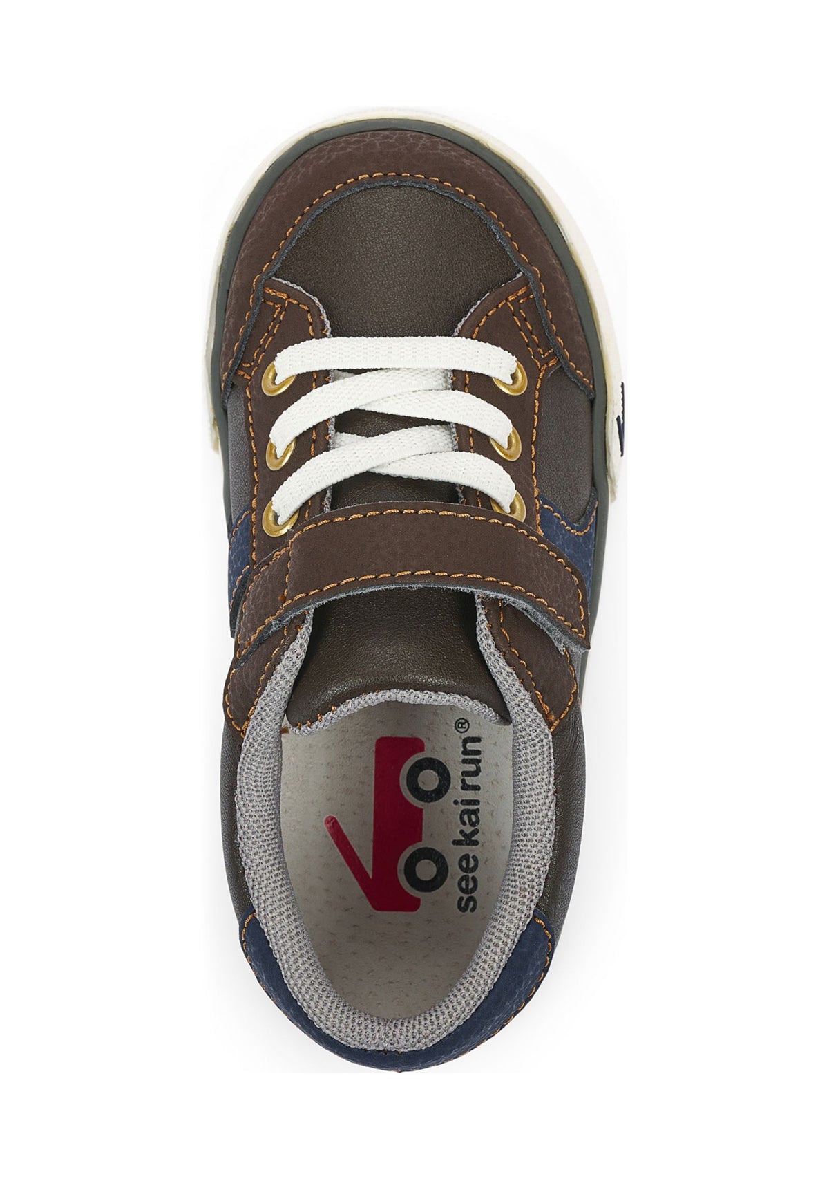 See Kai Run | Connor - Leather | Brown | SNS130U140 | 04 | Belk vendor imagery