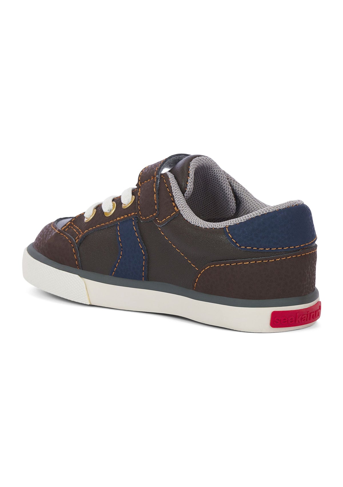 See Kai Run | Connor - Leather | Brown | SNS130U140 | 03 | Belk vendor imagery