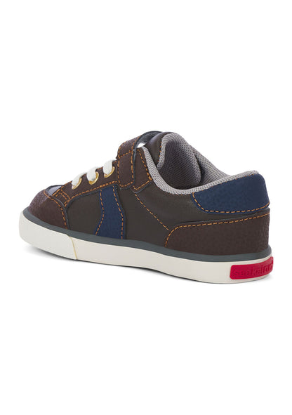 See Kai Run | Connor - Leather | Brown | SNS130U140 | 03 | Belk vendor imagery