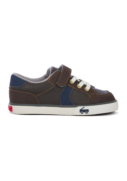 See Kai Run | Connor - Leather | Brown | SNS130U140 | 02 | Belk vendor imagery