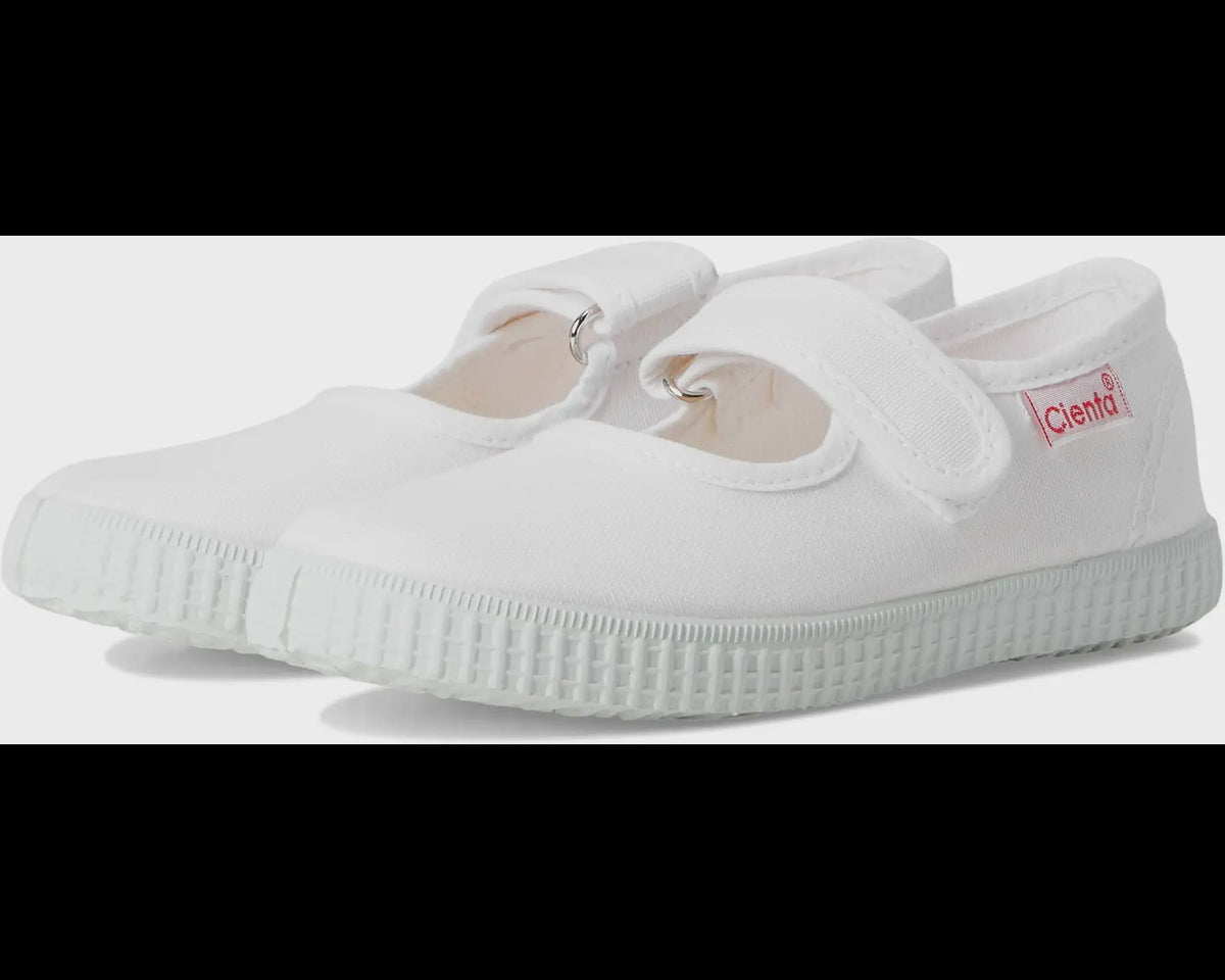 Cienta Plain Mary Jane - Blanco-05