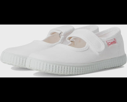 Cienta Plain Mary Jane - Blanco-05